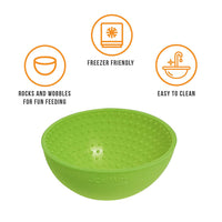 Hyper Pet Lickimat Wobble – Alimentador lento, alivio de ansiedad, buster de aburrimiento (cuenco para perro y gato, perfecto para comida para perros, golosinas para perros, yogur, o mantequilla de maní) - BESTMASCOTA.COM