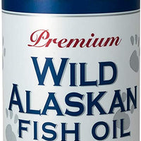 Life Line Pet Nutrition Wild Alaskan Fish Oil Omega-3 Supplement for Skin & Coat - Supports Brain, Eye & Heart Health in Dogs & Cats - BESTMASCOTA.COM