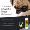 Spray profesional anti mascadas para perros y cachorros, sin alcohol, disipador amargo más poderoso, 8 onzas - BESTMASCOTA.COM