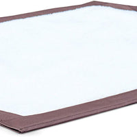 K & H Fabricación self-warming Pet Cuna Cover Choc/Polar (Marco No Incluido), Rosado/Blanco apagado - BESTMASCOTA.COM
