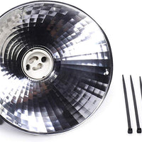 Halógenas Gu10 de reptil Cúpula Fixture con 54" AC Cord y Interruptor - BESTMASCOTA.COM