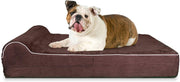 KOPEKS - Orthopedic Memory Foam Dog Bed With Pillow and Waterproof Liner & Anti-Slip Bottom - BESTMASCOTA.COM