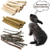 Bac-kitchen 3 Types of Combined Chew Toys Molar Sticks, All Natural Sweet Bamboo Apple Branch Timothy Grass Sticks for Rabbits Chinchilla Hamsters Guinea Pigs Gerbils, Improve Dental Health(Set 2) - BESTMASCOTA.COM