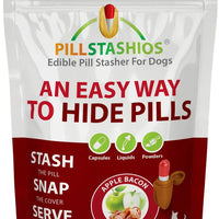 PillStashios – Pill Treat Pockets for Dogs, Easy Pill-Masker for Liquid, Powder and Capsule Medicine, Grain-Free, Gluten Free, Soy Free Pill Pouch - BESTMASCOTA.COM
