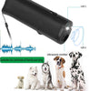 Dispositivo antiladridos de MEIREN, repelente de perros de mano y ayuda de entrenamiento con linterna LED, dispositivo de control de corteza ultrasónico - BESTMASCOTA.COM