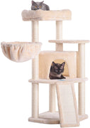 Hey-bro - Árbol para gatos de varios niveles con postes de rascador cubiertos de sisal para gatitos, gatos y mascotas - BESTMASCOTA.COM