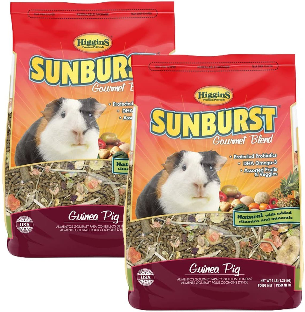 Higgins Sunburst Gourmet cobaya alimentos Mix - BESTMASCOTA.COM