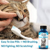 Oral Health for Cats Dental Treatment - Natural Stomatitis and Gingivitis Solution is Highly Effective for Feline Mouth Issues Including Tartar and Inflammed Gums - Easy to Use (450 pills) - BESTMASCOTA.COM