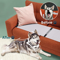 Alfombrilla de entrenamiento para mascotas, para gatos, perros, 60 x 12 pulgadas, 3 modos de entrenamiento, para uso en interiores, perros, gatos, sofá con indicador LED, protección inteligente de seguridad - BESTMASCOTA.COM