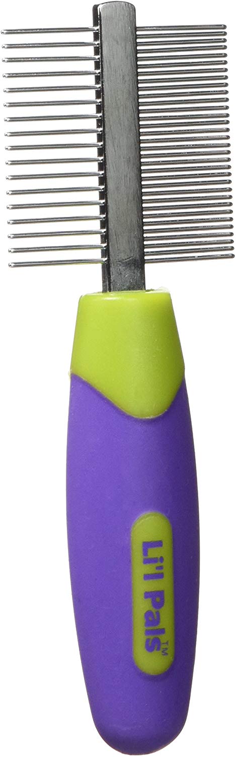 LilPals Peine de doble cara para perro - BESTMASCOTA.COM
