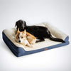 Petsure - Cama ortopédica de espuma viscoelástica para perros pequeños, medianos, grandes y mascotas. Sofá de cama para perros extra grande lavable con funda extraíble, parte inferior antideslizante - BESTMASCOTA.COM