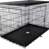 Jaula grande con doble abertura Precision Pet, negra, Negro - BESTMASCOTA.COM