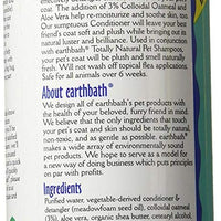 Earthbath - Paquete de aseo de vainilla y almendras para perros y gatos, (1) cada uno: champú y acondicionador de avena y aloe, 16 onzas - BESTMASCOTA.COM