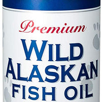 Life Line Pet Nutrition Wild Alaskan Fish Oil Omega-3 Supplement for Skin & Coat - Supports Brain, Eye & Heart Health in Dogs & Cats - BESTMASCOTA.COM