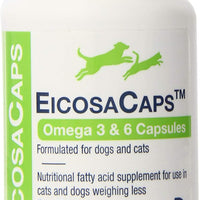 Dechra 60 °Cápsulas eicosacaps aceite de pescado Suplementos Nutricionales Para Perros Y Gatos de hasta 40-pound - BESTMASCOTA.COM