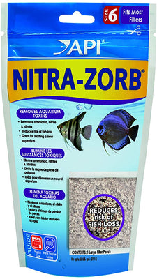 API NITRA-ZORB - Bolsa de filtro para filtro de acuario (tamaño 6, 1 unidad), modelo 110A - BESTMASCOTA.COM