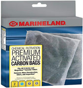 MarineLand - Bolsas de carbón activado para filtración química en acuarios - BESTMASCOTA.COM