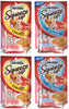 Delectables Hartz Squeeze Up Cat Treats Variedad 4 bolsas paquete de 2 sabores; 2 bolsas de cada sabor (2.0 oz cada uno) - BESTMASCOTA.COM