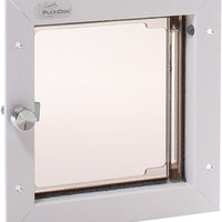 Plexidor Puertas para perros impermeables – Puertas para mascotas de eficiencia energética con panel de seguridad de acero para bloquear la puerta del perro cuando estás lejos y regalo gratis eXtreme Dog Bundled - BESTMASCOTA.COM