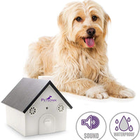 Dispositivo antiladridos | Dispositivos de disuasión para perros – Birdhouse | Libro electrónico gratis sobre consejos | Detener a los vecinos ladridos de perros – Sin dispositivos de ladrido | Caja de ladridos para exteriores, control de ladridos ultrasó - BESTMASCOTA.COM