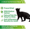 Cat Man Doo Life Essentials Congelado seco 5 oz Sabor: salmón. Tamaño: paquete de 6 - BESTMASCOTA.COM