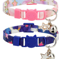 BoomBone 2 collares para gato con colgante seguro para gatitos con campana - BESTMASCOTA.COM