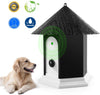 Humutan - Dispositivo antiladrido, controlador ultrasónico de corteza para perros, impermeable, sistema de control antiladridos para exteriores en forma de casa de pájaros - BESTMASCOTA.COM