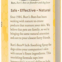 Burt's Bees For Dogs Natural Itch Soothing Spray con madreselva | Perro y cachorro Anti-Itch Spray, 10 onzas - BESTMASCOTA.COM