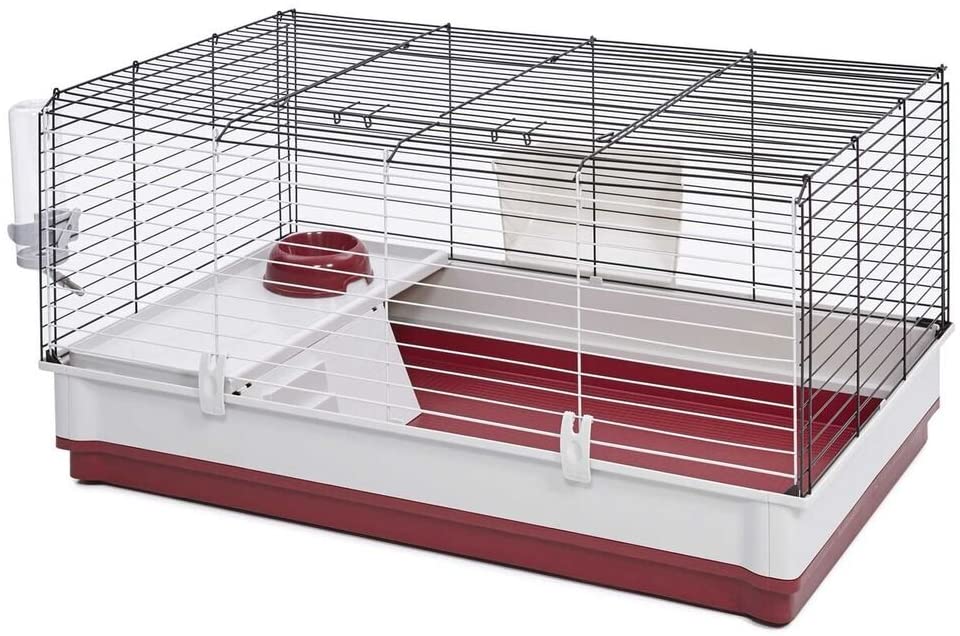 Juego de casa para conejos de lujo Wabbitat de Midwest Homes for Pets - BESTMASCOTA.COM