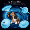 Wisedom Dog Treat Ball IQ Juguete interactivo para dispensar comida para perros medianos y grandes - BESTMASCOTA.COM