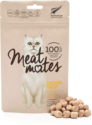 Alfombrillas para carne de gato natural premium, hecho en Nueva Zelanda – el perfecto tratamiento sin cereales, saludable, hipoalergénico con ingredientes limitados para todos los tipos de gatos – Raw, congelación seca - BESTMASCOTA.COM