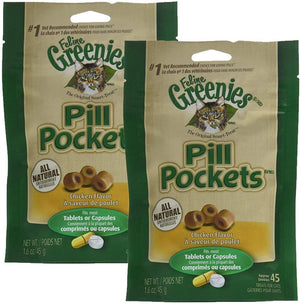 Greenies píldora bolsillos pollo 1.6 oz - BESTMASCOTA.COM