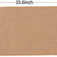 M&MKPET - Alfombrilla rascadora de sisal natural para gatos, para moler garras y proteger muebles - BESTMASCOTA.COM