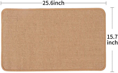 M&MKPET - Alfombrilla rascadora de sisal natural para gatos, para moler garras y proteger muebles - BESTMASCOTA.COM