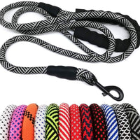Correa para perro MayPaw resistente, de nailon de 1/2 x 6 pies, con asa acolchada suave y gruesa para perros grandes y medianos - BESTMASCOTA.COM