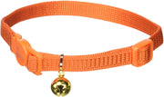 Coastal Pet Products ccp7001sso Nylon Safe gato ajustable collar de retención con campanas, Sunset Orange - BESTMASCOTA.COM