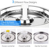 Cat Water Fountain Pet Fountain Stainless Steel, 2.4L Cat Water Dispenser with 3 Replacement Filters and Cleaning Brushes, Ultra Quiet Water Level Window with LED Light 3 Ways to Drink - BESTMASCOTA.COM
