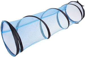 Jackson Galaxy Cat Crawl Mesh Tunnel, Purple - BESTMASCOTA.COM