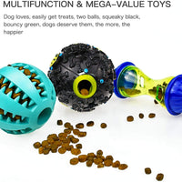 Vitscan - Pelota de regalo para perros, gatos y gatos, juguete interactivo para gatos y cachorros (3 unidades), multicolor - BESTMASCOTA.COM
