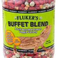 Fluker's 76042 Buffet Blend Adult Bearded Dragon Veggie Variety Diet, 4.5oz - BESTMASCOTA.COM