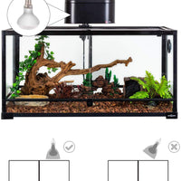 PETSPIONEER - Lámpara solar de 100 W para reptiles, tortugas, dragones y anfibios - BESTMASCOTA.COM