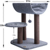 Petpals - Torre para gato con rascador de arena para actividades de gato - BESTMASCOTA.COM