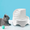 Luluhome Fuente para mascotas, 51 oz/1.5 l automático Cat fuente de agua perro dispensador de agua, agua filtrada para perro, gato, animales pequeños - BESTMASCOTA.COM