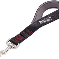 Leashboss Correa corta para perro con mango acolchado, correas de 12, 18 y 24 pulgadas para perros grandes, nailon de 1 pulgada - BESTMASCOTA.COM