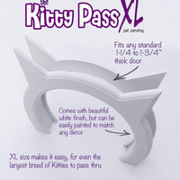 The Kitty Pass XL puerta para gatos grande - para caja de arena - BESTMASCOTA.COM