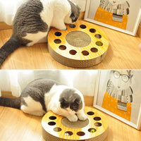 LECWAY Puzzles para Gatos Rompecabezas Juguete de Gato Interactivo Juguete de Gato Juguete de Tratamiento para Gato Pelota Juguete de Juguete Interactivo Rascador de Gato Pelota Rascador de Gato 13" - BESTMASCOTA.COM