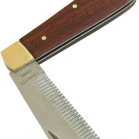 Intrepid International mane Adelgazamiento cuchillo con hoja plegable - BESTMASCOTA.COM