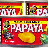 Zoo Med - Juego de 3 mezcladores de frutas tropicales para alimentos de papaya y reptiles, 9,4 ml cada uno - BESTMASCOTA.COM