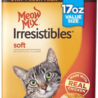 Meow Mix Irresistibles - Gato suave con atún real - BESTMASCOTA.COM