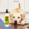 Spray profesional anti mascadas para perros y cachorros, sin alcohol, disipador amargo más poderoso, 8 onzas - BESTMASCOTA.COM